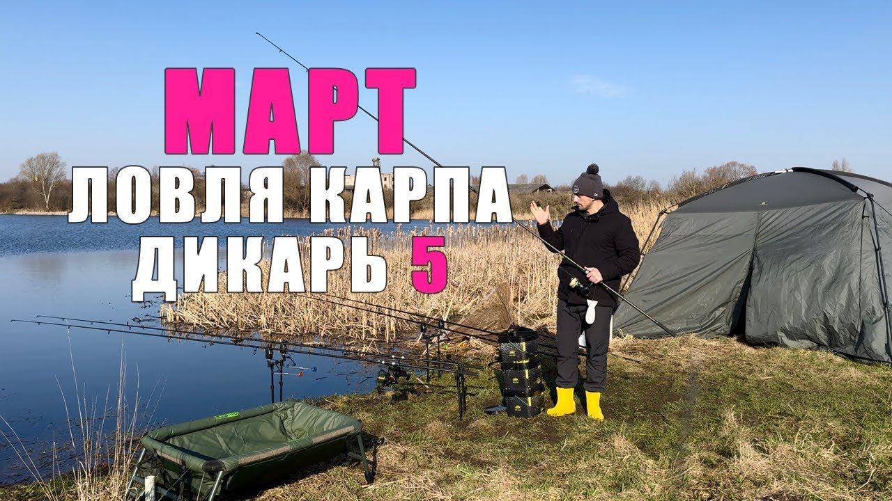 Карпфишинг 2024. Как ловить карпа ранней весной. Как ловить в марте по холодной воде смотреть онлайн
