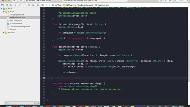 iOS11 - Swift 4 - Введение в Natural Language Processing, NLP. Часть 1 смотреть онлайн