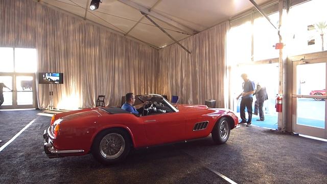 1959 Ferrari California Spider leaving Scottsdale Gooding auction смотреть онлайн