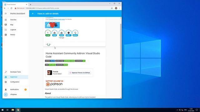 OLD - Home Assistant - Addon: Visual studio code смотреть онлайн