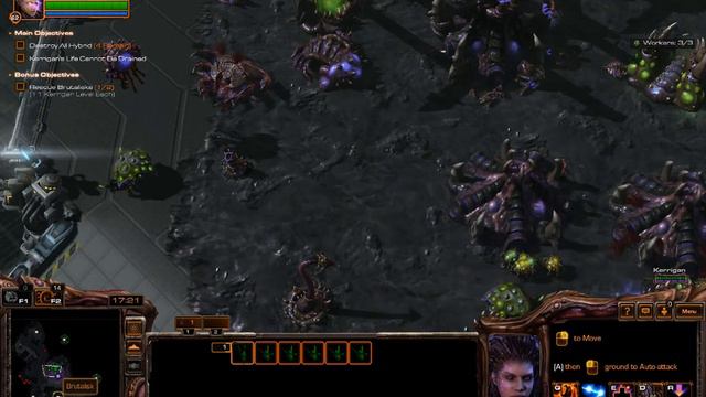 Let's Play Starcraft 2 Heart of the Swarm Part 20: Hand of Darkness смотреть онлайн