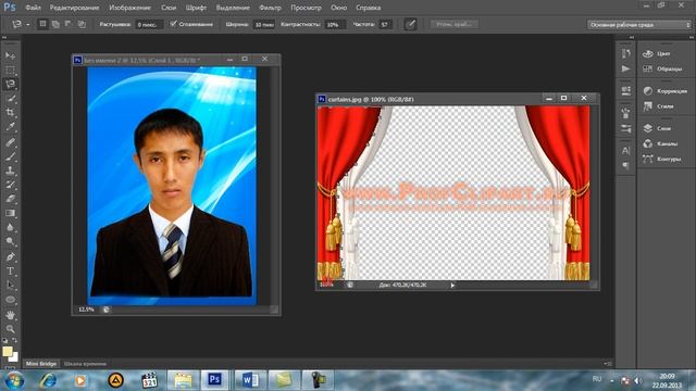 Adobe Photoshop растрлық графикада Винетка жасау сабағы смотреть онлайн