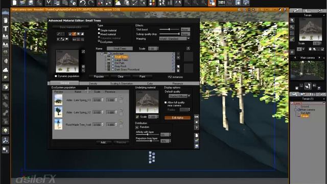Vue Forest Creation - Ecosystems Layers | 2 смотреть онлайн