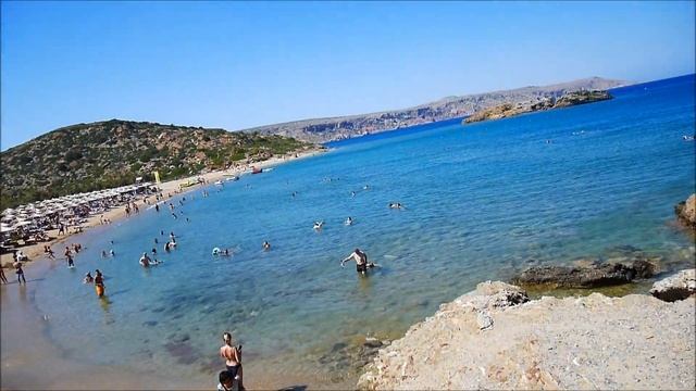 пальмовый пляж Ваи о Крит Греция смотреть онлайн