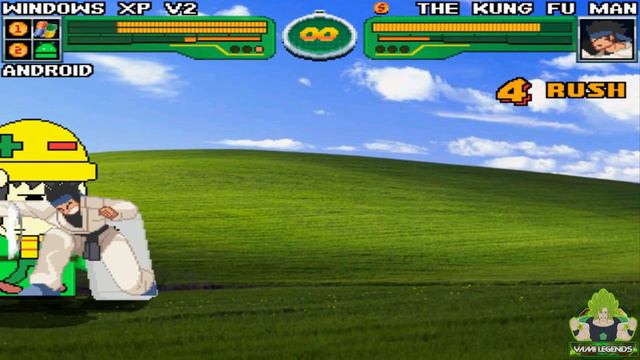 M.U.G.E.N. Battles | Windows XP/Android vs Kung Fu Man смотреть онлайн