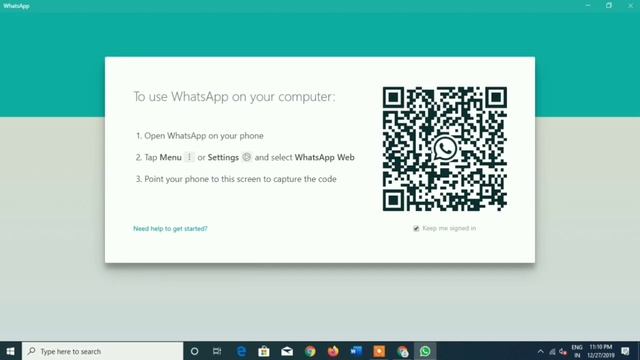 Computer mein Whatsapp kaise chalayen || apne phone ka WhatsApp ka QR code scan kaise karen. смотреть онлайн
