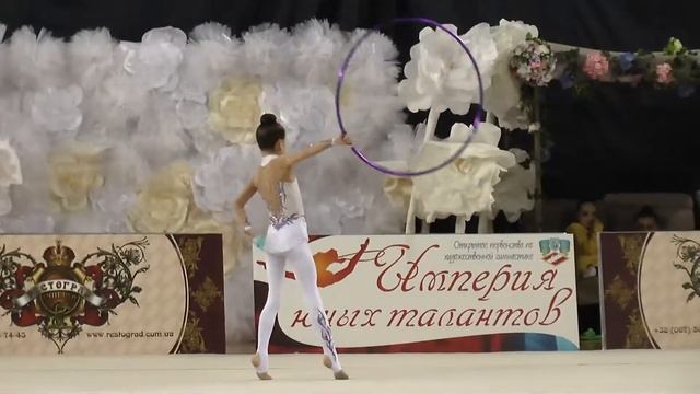 Гепалова Екатерина (обруч) 2006-Кат.А 08.03.15 "Империя юных талантов" Художественная гимнастика смотреть онлайн
