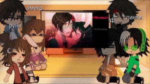 {реакция "Майнкрафт, но в меня влюбился неудачник школы" на Руню}[+Пуф]