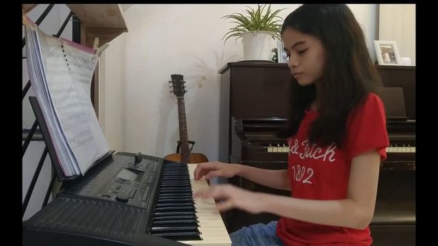 A Thousand Years by Christina Perri - Piano Cover ft. Danielle Joie at 12 years old смотреть онлайн