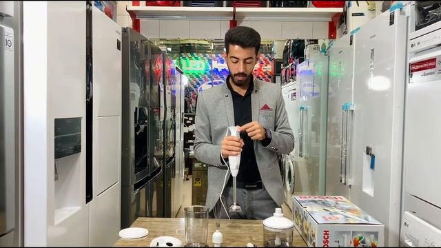 گوشت کوب 3کاره بوش مدل MSM6700GB - bosch hand blender смотреть онлайн