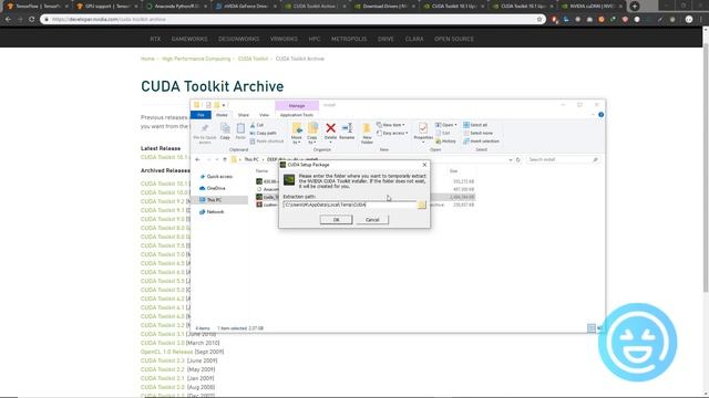 آموزش نصب تنسورفلو gpu بدون درد و خون ریزی! tensorflow gpu смотреть онлайн