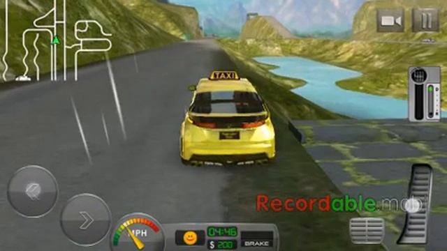 обзор игры Taxi driver 3D смотреть онлайн