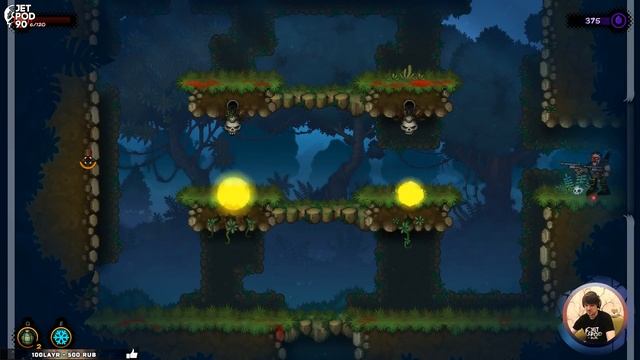 ОБЗОР игры FURY UNLEASHED! Первый взгляд на платформенный шутер-рогалик от JetPOD90.