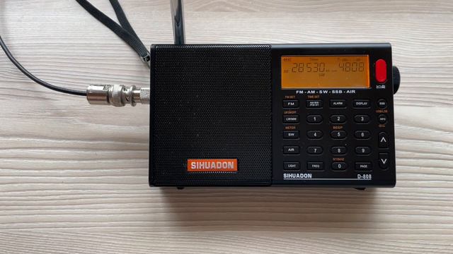Sihuadon D-808 (XHDATA D-808), Dipole, 10m