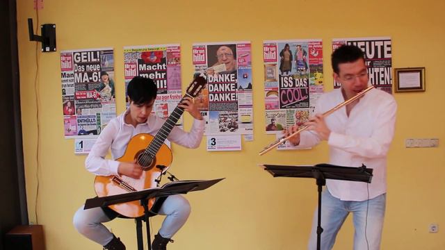 21. Jingle Bells (Weihnachtslied) Flöte und Gitarre смотреть онлайн