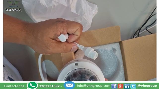 Unboxing: Camara Antivandalica de 2 megapixeles DS-2CD1123G0E-I смотреть онлайн