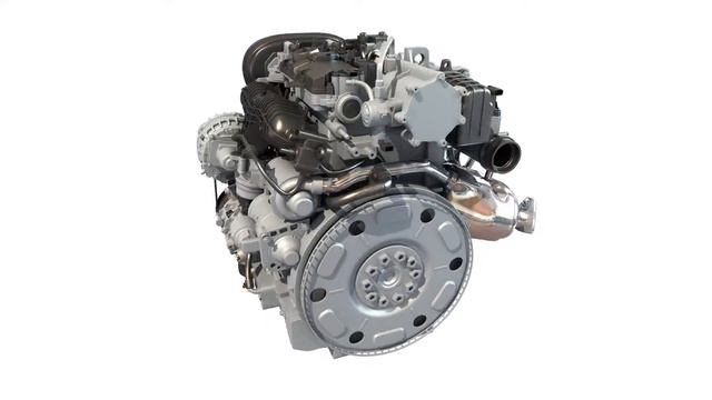 Supercharged Petrol Engine 3D Model смотреть онлайн