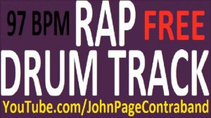 Rap Drum Track 97 bpm DRUMS ONLY Free