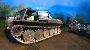 ГОНКИ В НЕПРОХОДИМОМ БОЛОТЕ / ГАЗ 71 ПРОТИВ ПИОНЕРА