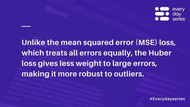 What is Huber Loss? смотреть онлайн