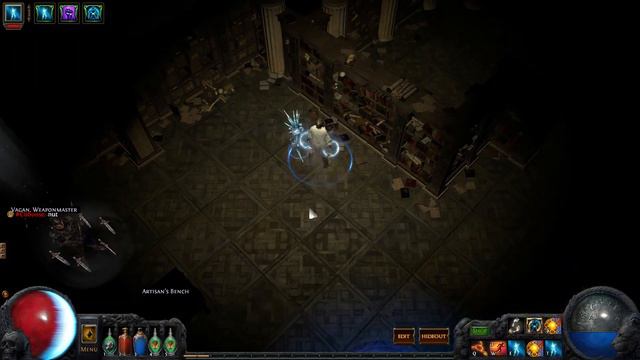 Path of Exile Качаю Spark через Flameblast Totem нихардкор смотреть онлайн
