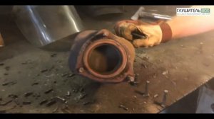 Chevrolet Cruze — замена катализатора на пламегаситель