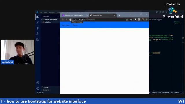 How to use Bootstrap for Website Interface - Weekend English Talk смотреть онлайн