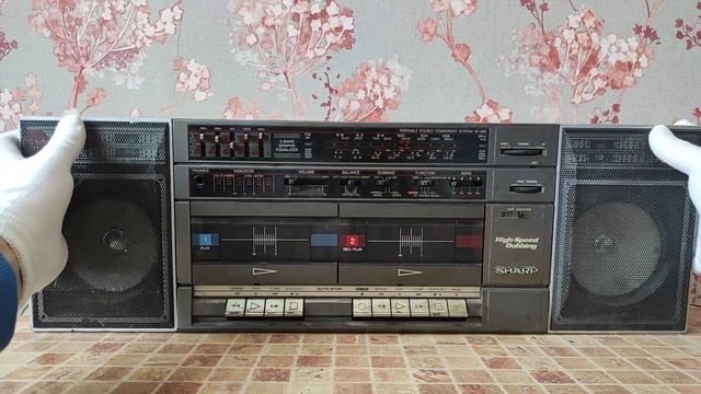 Улов с барахолки, колонки Sharp WF-939Z, Sharp GF-560 смотреть онлайн