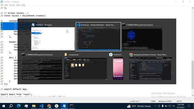React Native Tutorial | Stack Navigation| How to Switch Between Different App Screens | Explained смотреть онлайн