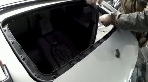 Установка люка на Ладу Гранту