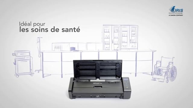 IRIScan Pro 5 - Scanner recto-verso de bureau haute performance смотреть онлайн