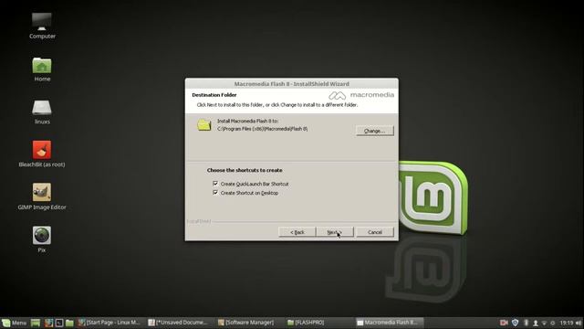 how to install macromedia flash on linux mint смотреть онлайн