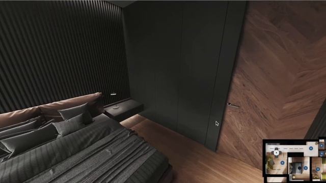 3D-тур по квартире 66 кв.м. в ЖК Новочеремушкинская,17 смотреть онлайн