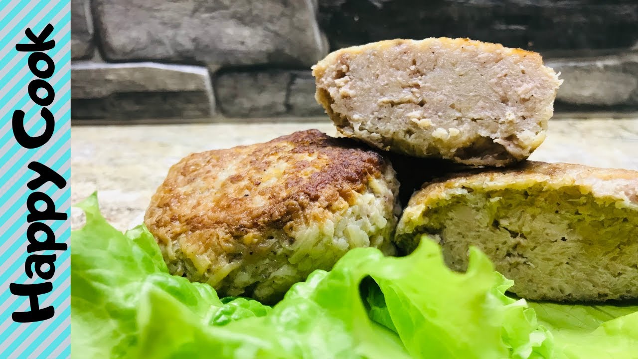 КАРТОФЕЛЬНО МЯСНЫЕ КОТЛЕТЫ.