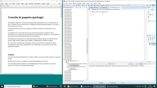 Creación de paquetes (package) смотреть онлайн