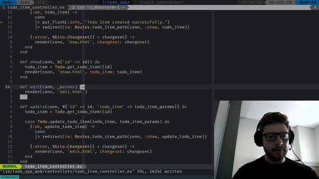 Step by step TDD guide for Phoenix Generators #4 смотреть онлайн