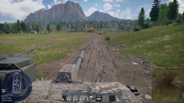 War Thunder Premium Challenger 2 TES OES Test Drive смотреть онлайн