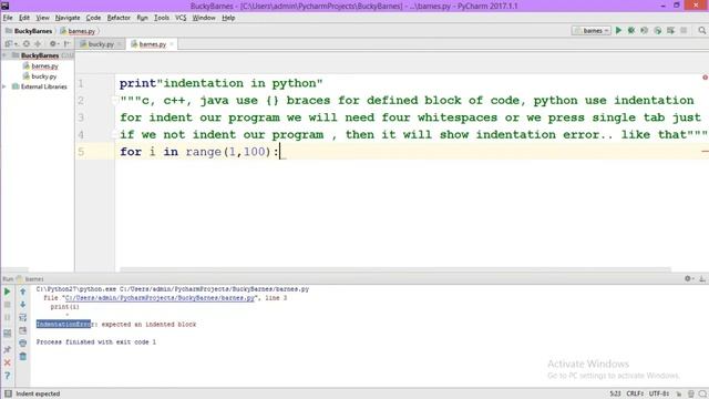 Indentation in python.( python tutorial ) смотреть онлайн