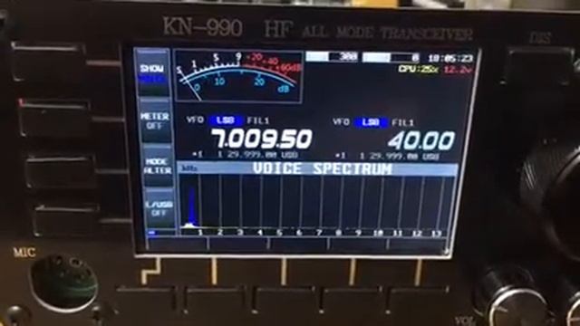KN990,NEW HF IF DSP TRX,DESIGNED BY BA6BF FROM CHINA смотреть онлайн
