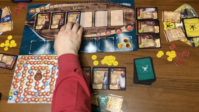 Играем в настольную игру Libertalia (Либерталия) 1/2