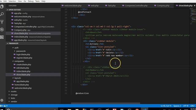 Laravel 5 5 tutorial 28 mobile responsive design смотреть онлайн