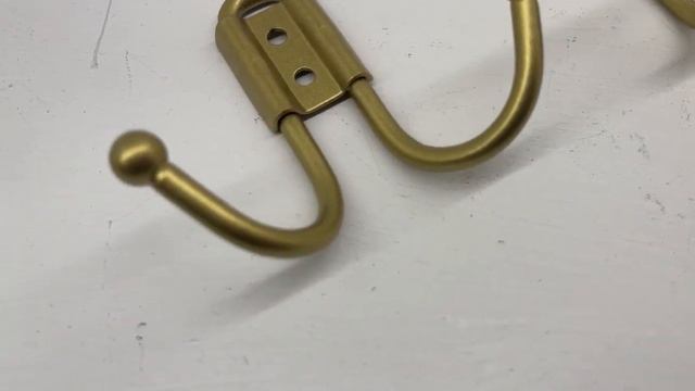 Крючки настенные для одежды/золото смотреть онлайн