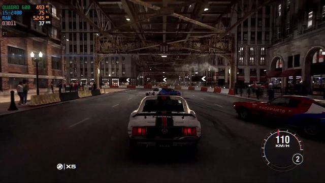 GRID 2 on Nvidia Quadro 600 (1GB) | Benchmarks смотреть онлайн