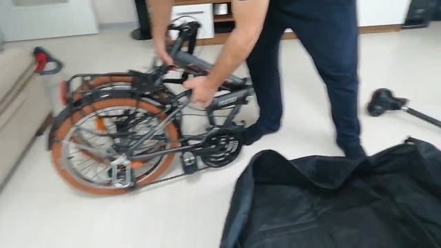 Katlanır Bisiklet Taşıma Çantası ve Çocuk Koltuğu смотреть онлайн