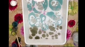 Мастер –класс «Эбру – рисование на воде»