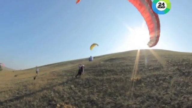 Украина. Крым. Коктебель. Гора Клементьева. Парапланерный клуб "Бриз" 2013 год смотреть онлайн