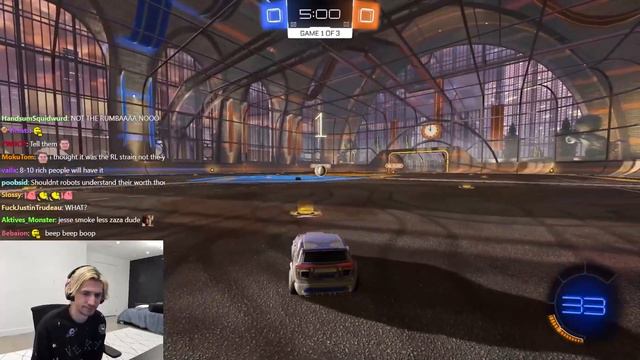 xqc rocket league #29 смотреть онлайн