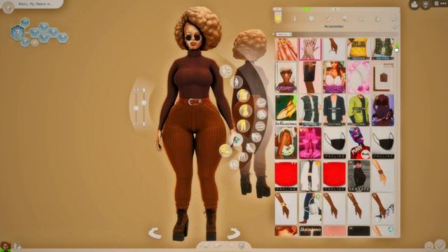 Maxis Match Sim | The Sims 4 CAS + CC Links & Sim Download | Meet Janie🌊 смотреть онлайн
