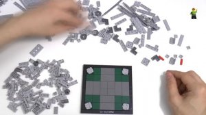 Музей ЛЕГО Распаковка, сборка, обзор 21019 Эйфелева башня