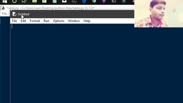 #17)Multipliction Table Programme in Python3. смотреть онлайн